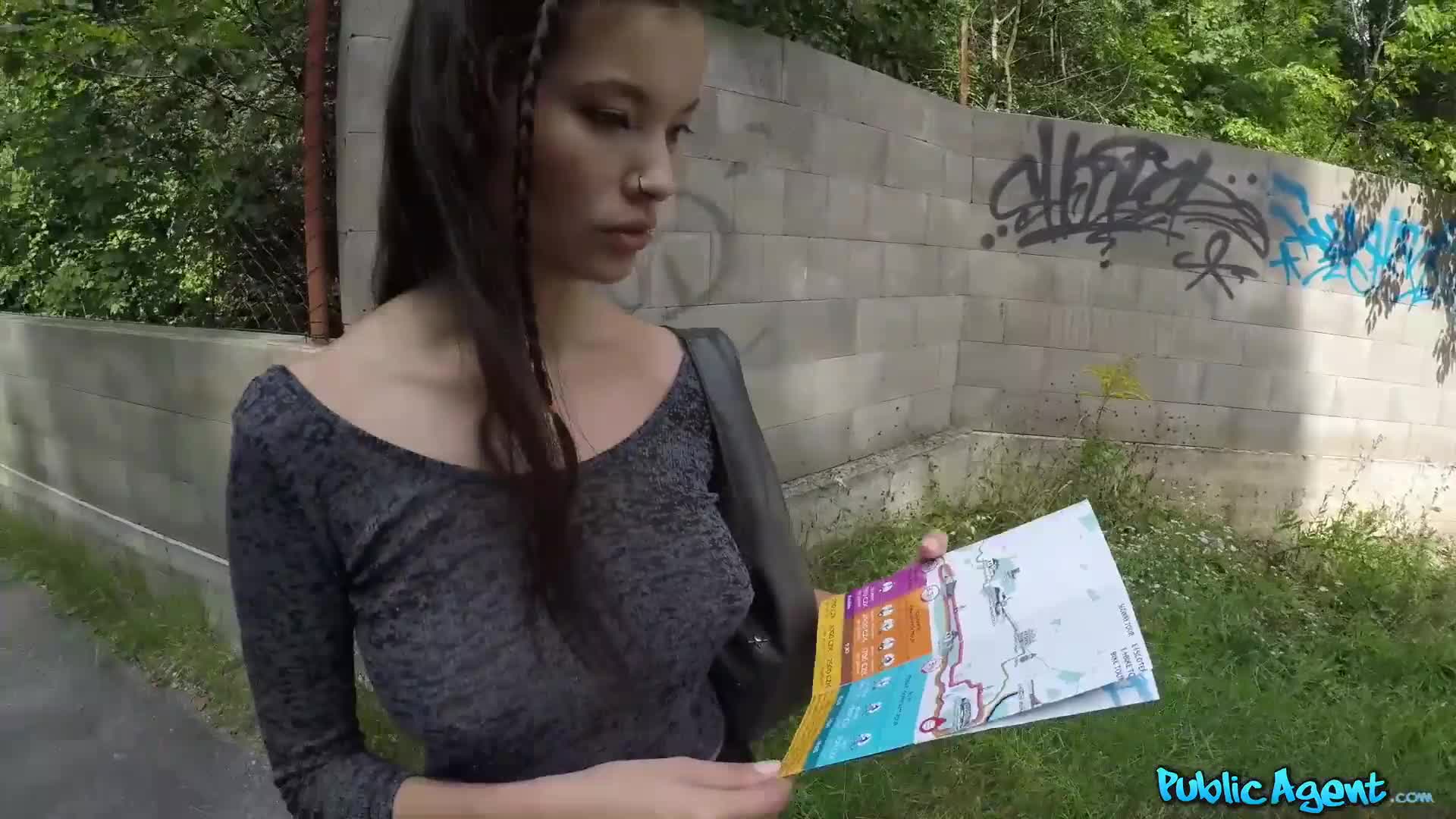 Asian tourist with natural boobs really want sex